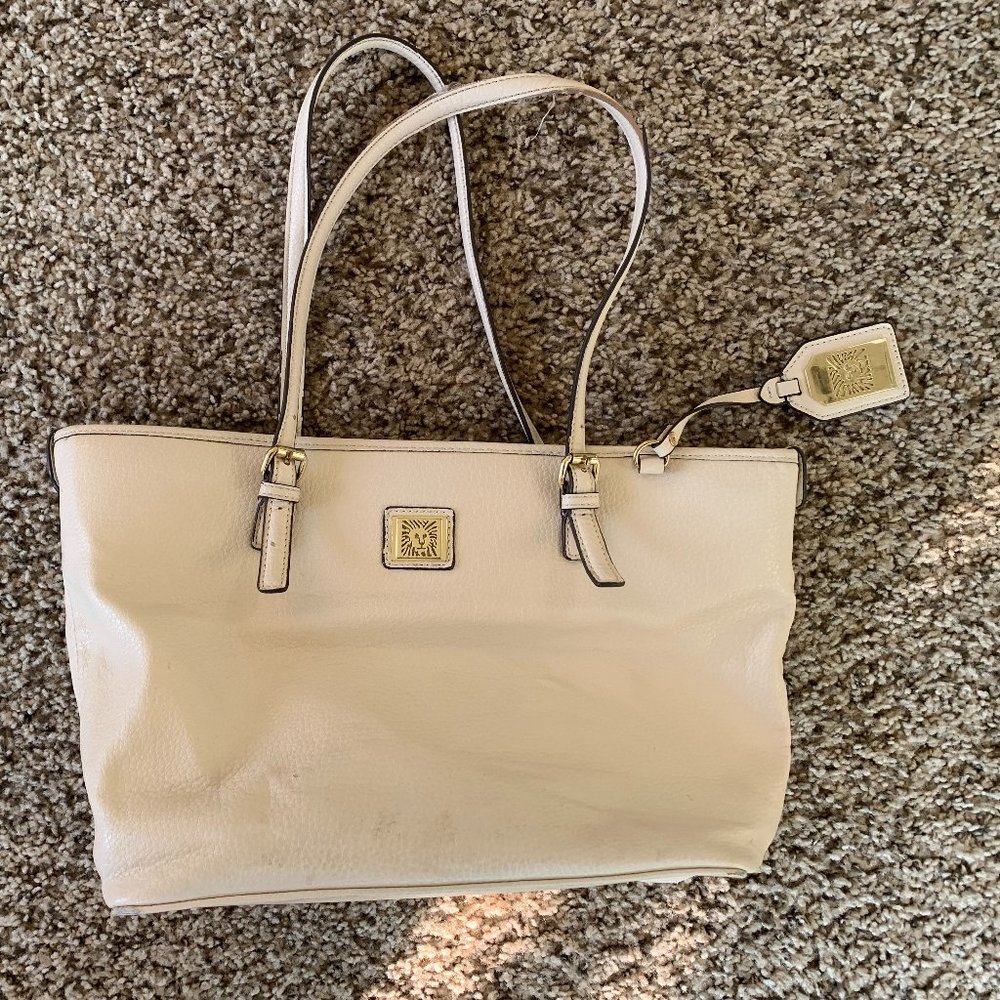 White Longboom Bag